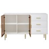 Modern Sideboard Buffet Cabinets Large Storage Space Multifunctional Storage Cabinet for Dining Living Room Entryway - 3 of 4