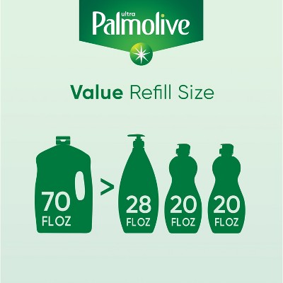 Palmolive Unscented Ultra Liquid Dish Soaps - Pure + Clear - 70 fl oz