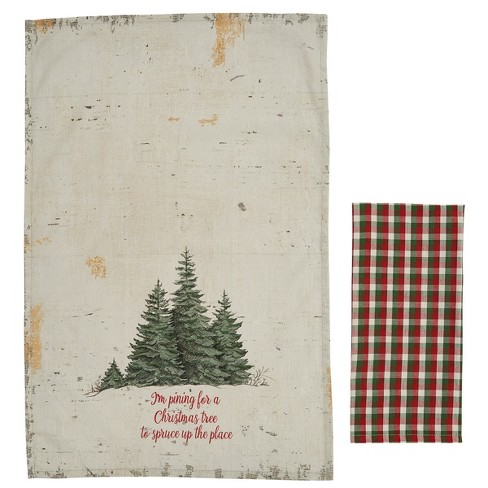 Christmas Tree Dish Towel