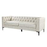 Wales 84" Contemporary Sofa with Tufted Back | ARTFUL LIVING DESIGN