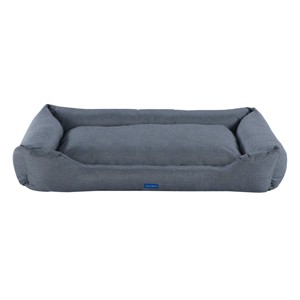 Sam's Pets Missy Navy Blue Rectangular Dog Bed - 1 of 4