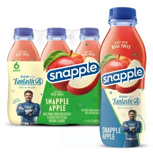 Snapple Apple Juice Drink - 6pk/16 fl oz Bottles - 1 of 4