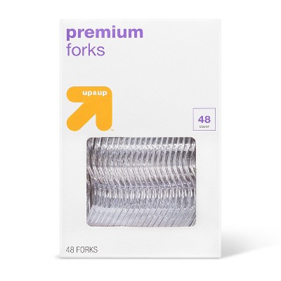 Premium Plastic Forks - 48ct - up & up™