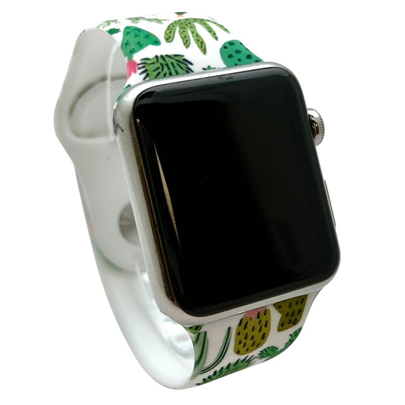 Olivia Pratt New Season Printed Silicone Apple Watch Band, 4 of 5