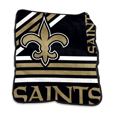 NFL New Orleans Saints Raschel Throw Blanket