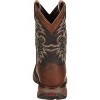 LIL' DURANGO Boys' Tan & Black Western Boot - 4 of 4