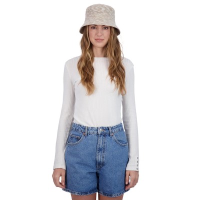 Banana Boat Slub Yarn Bucket Hat with Rope Trim