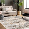 Vintage Washable Rug - Distressed Low Pile, Non-Slip & Stain Resistant Area Carpet - 3 of 4