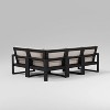 POLYWOOD 4pc EDGE Modular Deep Seating Outdoor Patio Sectional Sofa Furniture Set - image 2 of 3