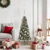 vidaXL Artificial Christmas Tree with 150 LEDs Green 55 x 55 x 120 cm - 2 of 4