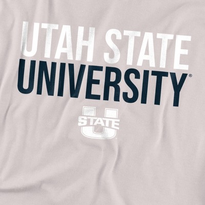 Men's Utah State University Official Stacked T-Shirt