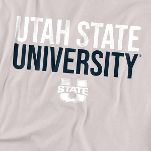Men's Utah State University Official Stacked T-Shirt - 1 of 4