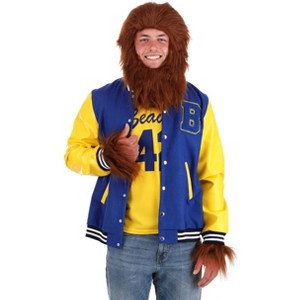 HalloweenCostumes.com Adult Teen Wolf Letterman's Jacket Costume - 1 of 4
