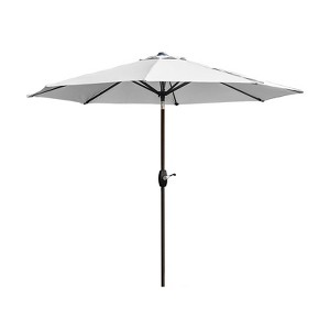 WestinTrends 9 Ft Outdoor Patio Market Table Umbrella with Tilt and Crank - 1 of 4