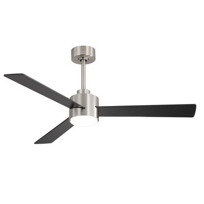 Airsurfer 52-inch 3-Blade Integrated Ceiling Fan with LED Light and Remote