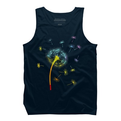 Design By CreativeHT Humans Rainbow Colorful Dandelion Flower Pride By CreativeHT Tank Top