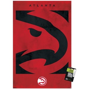 Trends International NBA Atlanta Hawks - Logo 25 Unframed Wall Poster Prints - 1 of 4