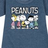 Girls' - Peanuts - Peanuts Crew Graphic Short Sleeve Fleece Dress - 2 of 4