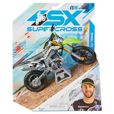 Supercross Eli Tomac 1:10 Scale Collector Die-Cast Motorcycle