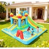 KRISRATE Inflatable Bounce House Water Slide with 550W Blower for Kids 3-12 with Dual Slides, Climbing Wall, Basketball Hoop, Deep Pool & Bounce Zone - 2 of 4