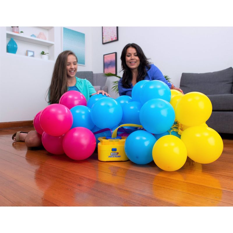 Bunch O Balloons 40 Self Sealing Party Balloons With Portable Electric Air Pump - Gold by ZURU, 6 of 12
