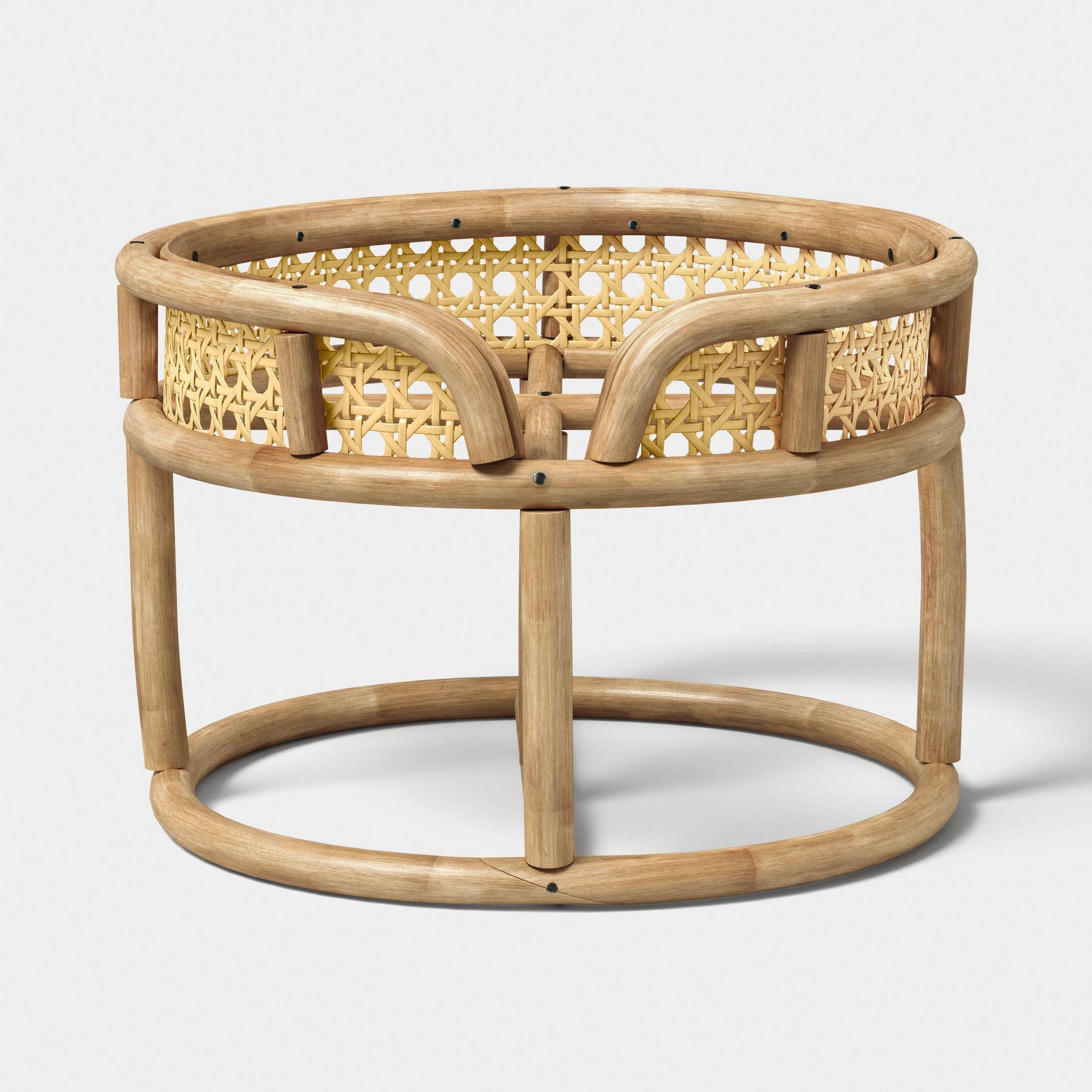 Bamboo/Rattan Drink Dispenser Holder - Threshold™