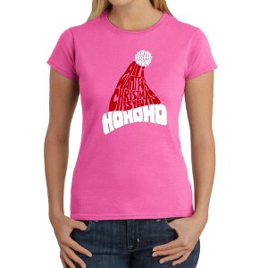 LA Pop Art All I Want for Christmas is You - Women's Word Art T-Shirt - 1 of 4