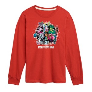 Boys' - Monster High - Toddler And Youth Long Sleeve Graphic T-Shirt Long Sleeve Graphic T-Shirt - 1 of 4
