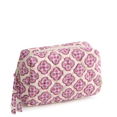 Vera Bradley Women's Outlet Cotton Essential Small Cosmetic Bag