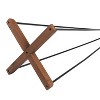 KTMBDW Coat Rack, Freestanding Coat Rack with 8 Hooks Tree Coat Racks for Bedroom, Hallway, Entrance, for Hats, Coats, Scarves, Brown & Black - 4 of 4