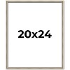 PosterPalooza | Classic Modern Silver Picture Frame - UV Acrylic, Foam Board Backing, Hanging Hardware - 2 of 4