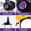 Joyfy 6 Pcs Halloween Headbands Cosplay Decoration, with Pumpkin, Bat, Witch, Ghost, Witch Legs, Spider Web for Halloween Costume Dress Up Party - 3 of 4