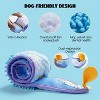 Nocciola Blue Ribbon Eel Snuffle Dog Toy,Christmas gift,No Stuffing Squeaky Long Snake,Crinkle/Snuffle/Tug Toy for All Breeds - 2 of 4