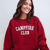 Simply Sage Market Women's Graphic Sweatshirt Campfire Club - 2 of 3