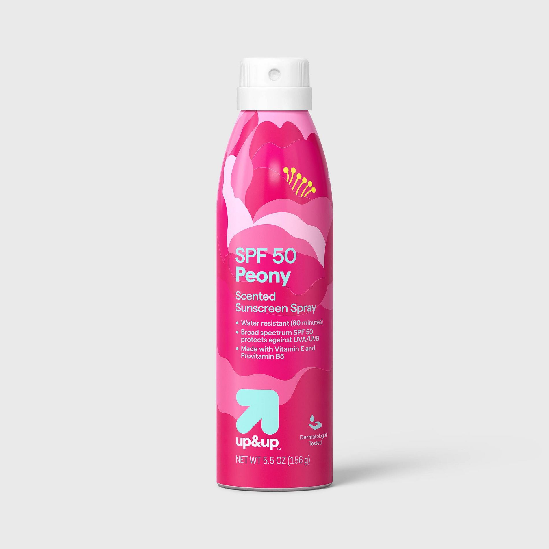 Sunscreen Spray - SPF 50 - Pink Peony - 5.5oz - up&up™