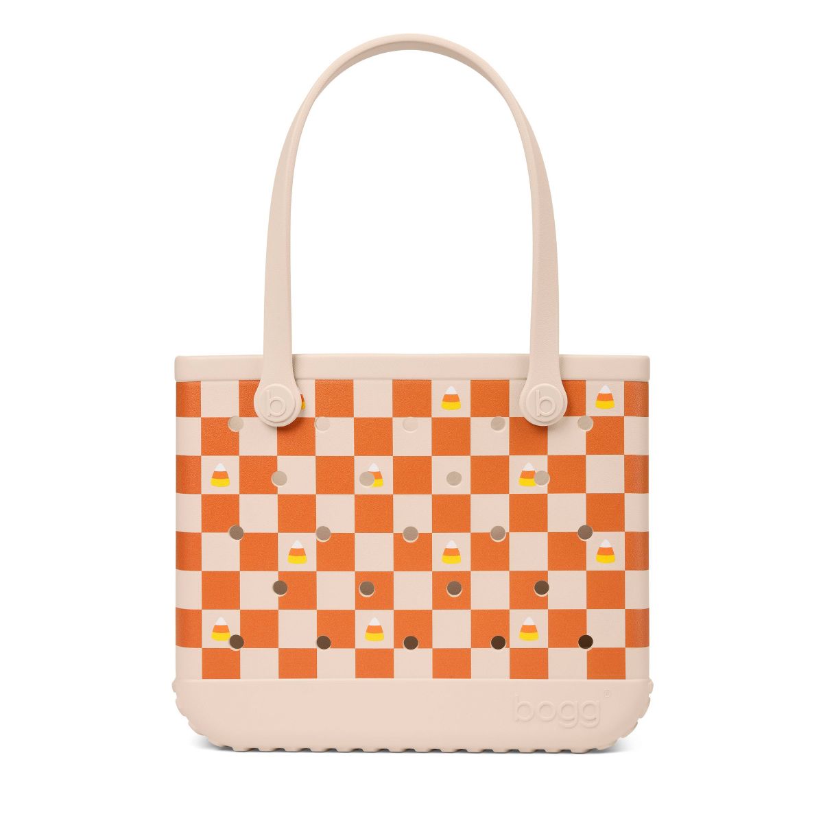 Bogg Bag Checkered Tote Bag - Trick or Sweet
