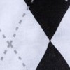 argyle black & white