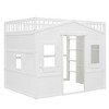 Whisen Elegant Design Twin Size House Loft Bed With Ladder - 4 of 4