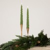 Unscented Tree Shaped Taper Candles, Boxed Set Of 2 - 2 of 2