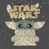Men's Star Wars: The Mandalorian Halloween Grogu Mummy T-Shirt - 2 of 4