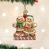 Old World Christmas Blown Glass Ornament for Christmas Tree, Gingerbread Friends - 2 of 4