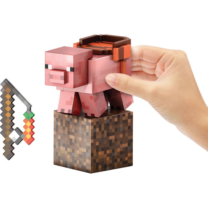 Minecraft Pig Diamond Level Mini Figure, 2 of 6