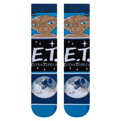 Odd Sox, E.T. Mash Up, Funny Novelty Socks, Large