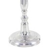 Metal Pedestal Accent Table Silver - Olivia & May: Round Aluminum Side, Traditional Design - 3 of 3