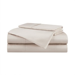 Aston & Arden Tencel Sheet Set (4 Pieces), 2 Pillowcases, 1 Flat Sheet, 1 Fitted Sheet - 1 of 4