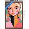 Trends International Reinders: Portraits - Vibrant Woman II Framed Wall Poster Prints - 3 of 4