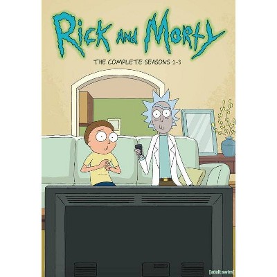 Rick & Morty: Complete Seasons 1-3 (DVD)(2019)