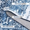 Area Rug Oriental Vintage Distressed Rug for Living Room Bedroom - 4 of 4