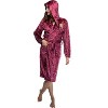 Harry Potter Womens Velvet Robe Hogwarts Houses - 2 of 4