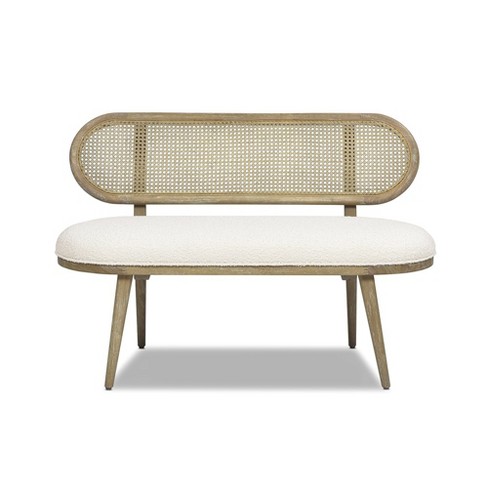 Rattan bench sales target